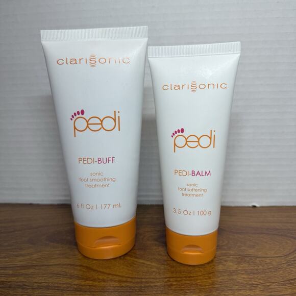 Clarisonic Pedi Sonic Foot Kit: Pedi-Buff 6oz + Pedi-Balm 3.5oz New - Picture 1 of 2